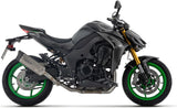 Complete Non-Catalytic Exhaust System With Sound Certification Indy-Race Evo Titanium Carby End Cap - Arrow Special Parts Compatible With Kawasaki Z 1100 (2025-2026)