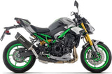 Exhaust Tip With Noise Certification Indy-Race Evo Black Aluminium Carby End Cap - Arrow Special Parts Compatible With Kawasaki Z 900 (2025-2026)