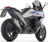 Complete Non-Catalytic Exhaust System With Sound Certification Indy-Race Evo Titanium Carby End Cap - Arrow Special Parts Compatible With Bmw R 1300 Rs (2025-2026)