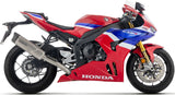 Complete Non-Catalytic Exhaust System With Sound Certification Indy-Race Evo Titanium Carby End Cap - Arrow Special Parts Compatible With Honda Cbr 1000 Rr - R (2024-2026)