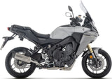 Complete Catalytic Exhaust System With Sound Certification Indy-Race Evo Titanium Carby End Cap - Arrow Special Parts Compatible With Yamaha Tracer 9 (2025-2026)