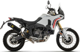 Exhaust Tip With Noise Certification Indy-Race Black Aluminium Body And Carbon Cap - Arrow Special Parts Compatible With Ducati Desert X (2026)