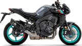 Complete Exhaust System Without Catalytic Converter And Without Sound Certification Pista Black Titanium Carbon - Arrow Special Parts Compatible With Yamaha Mt-10 (2022-2024)