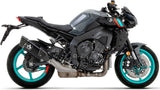 Complete Exhaust System Without Catalytic Converter And Without Sound Certification Pista Black Titanium Carbon - Arrow Special Parts Compatible With Yamaha Mt-10 (2022-2024)