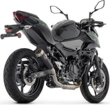 Complete Non-Catalytic Exhaust System With Sound Certification Pro-Race Black Nichrom - Arrow Special Parts Compatible With Kawasaki Z 500 (2024-2026)