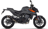 Exhaust Tip With Noise Certification Pro-Race Black Nichrom - Arrow Special Parts Compatible With Ktm 990 Duke (2024-2026)