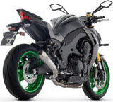 Complete Non-Catalytic Exhaust System With Sound Certification Pro-Race Nichrom Steel End Cap - Arrow Special Parts Compatible With Kawasaki Z 1100 (2025-2026)
