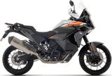 Complete Non-Catalytic Exhaust System With Sound Certification Sonora Titanium Carby End Cap - Arrow Special Parts Compatible With Ktm 1390 Superadventure S (2025-2026)