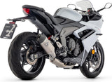 Complete Exhaust System Without Catalytic Converter And Without Sound Certification Veloce Titanium Carbon - Arrow Special Parts Compatible With Triumph Daytona 660 (2024-2026)