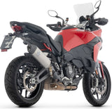 Exhaust Tip With Noise Certification Veloce Titanium Carby End Cap - Arrow Special Parts Compatible With Ducati Multistrada V2 - S (2025)