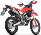 Complete Exhaust System Without Catalytic Converter And Without Sound Certification X-Kone Nichrom Carby End Cap - Arrow Special Parts Compatible With Honda Crf 300 L (2025-2026)