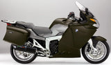 Exhaust Tip With Noise Certification Furore Aluminium Black - Gpr Compatible With Bmw K 1200 Gt (2006-2008)