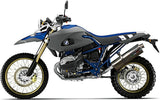 Exhaust Tip With Noise Certification Trioval Stainless Steel - Gpr Compatible With Bmw Hp 2 Enduro (2006-2009)