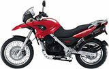 Exhaust Tip With Noise Certification Furore Aluminium Black - Gpr Compatible With Bmw F 650 Gs (2000-2003)