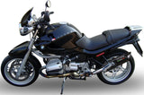 Exhaust Tip With Noise Certification Furore Aluminium Black - Gpr Compatible With Bmw R 1150 (2000-2006)