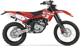 Exhaust Tip With Noise Certification Albus Ceramic White Aluminium - Gpr Compatible With Beta Rr 125 Enduro Lc 4T (2010-2018)