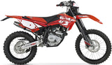 Exhaust Tip With Noise Certification Deeptone Stainless Steel - Gpr Compatible With Beta Rr 125 Enduro Lc 4T (2010-2018)