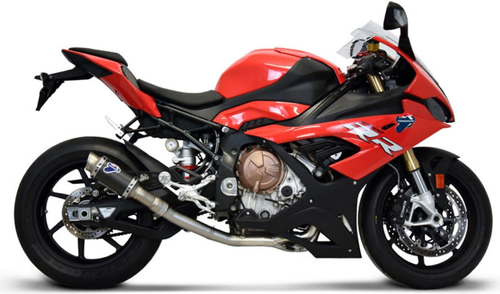 Complete Exhaust System Without Sound Certification Gp Carbon - Termignoni Compatible With Bmw S 1000 Rr (2019-2020)