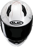 Full-Face Motorcycle Helmet Hjc C10 Advanced Polycarbonate Composite Mc8 Epik Size 09 L