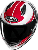 Full-Face Motorcycle Helmet Hjc C10 Advanced Polycarbonate Composite Mc1 Hiper Size 08 M
