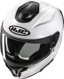 Full-Face Motorcycle Helmet Hjc C71 Advanced Polycarbonate Pearl White Size 08 M