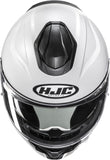 Full-Face Motorcycle Helmet Hjc C71 Advanced Polycarbonate Pearl White Size 09 L