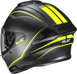 Full-Face Motorcycle Helmet Hjc C71 Advanced Polycarbonate Mc3Hsf Quez Size 09 L