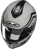 Flip-Up Motorcycle Helmet Hjc C91N Advanced Polycarbonate Composite Mc5 Nepos Size 08 M