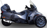 Complete Catalytic Exhaust System With Sound Certification Albus Ceramic White Aluminium - Gpr Compatible With Can Am Spyder 1000 Ie Rs (2010-2012)