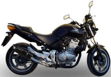 Complete Catalytic Exhaust System With Sound Certification Furore Aluminium Black - Gpr Compatible With Honda Cbf 500 (2004-2007)