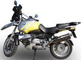 Complete Catalytic Exhaust System With Sound Certification Trioval Stainless Steel - Gpr Compatible With Bmw R 1100 Gs - - Rt (1994-1998)