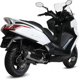 Complete Non-Catalytic Exhaust System With Sound Certification Urban Stainless Steel - Mivv Compatible With Kymco Downtown 350 (2015-2016)