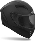 Full-Face Motorcycle Helmet Airoh Connor - Cn11 Thermoplastic Hrt Matte Black Color Size L