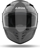 Full-Face Motorcycle Helmet Airoh Connor - Cn99 Thermoplastic Hrt Anthracite Gloss Color Size M