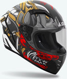 Full-Face Motorcycle Helmet Airoh Connor - Cns17 Thermoplastic Hrt Matte Samurai Size M