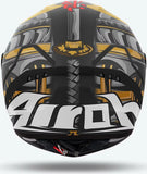 Full-Face Motorcycle Helmet Airoh Connor - Cns17 Thermoplastic Hrt Matte Samurai Size Xl