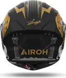 Full-Face Motorcycle Helmet Airoh Connor - Cnz35 Thermoplastic Hrt Matte Zeus Size L