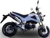 Complete Exhaust System Without Catalytic Converter And Without Sound Certification Deeptone Stainless Steel - Gpr Compatible With Honda Msx 125 Grom (2013-2017)