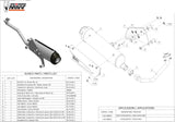 Complete Catalytic Exhaust System With Sound Certification Urban Stainless Steel - Mivv Compatible With Suzuki Uh 150 Burgman (2002-2006)