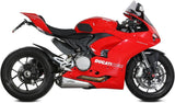 Non-Catalytic Exhaust Tip With Sound Certification Delta Race Stainless Steel Carbon - Mivv Compatible With Ducati Panigale V2 (2020-2024)