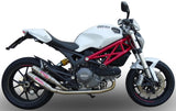 Complete Catalytic Exhaust System With Sound Certification Deeptone Stainless Steel - Gpr Compatible With Ducati Monster 1100 (2009-2010)