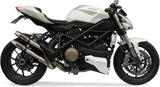 Dual Exhaust System With Sound Certification Deeptone Stainless Steel - Gpr Compatible With Ducati Streetfighter 848 (2011-2014)