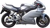 Dual Exhaust System With Sound Certification Furore Aluminium Black - Gpr Compatible With Ducati Super Sport 900 Ss (1998-2002)