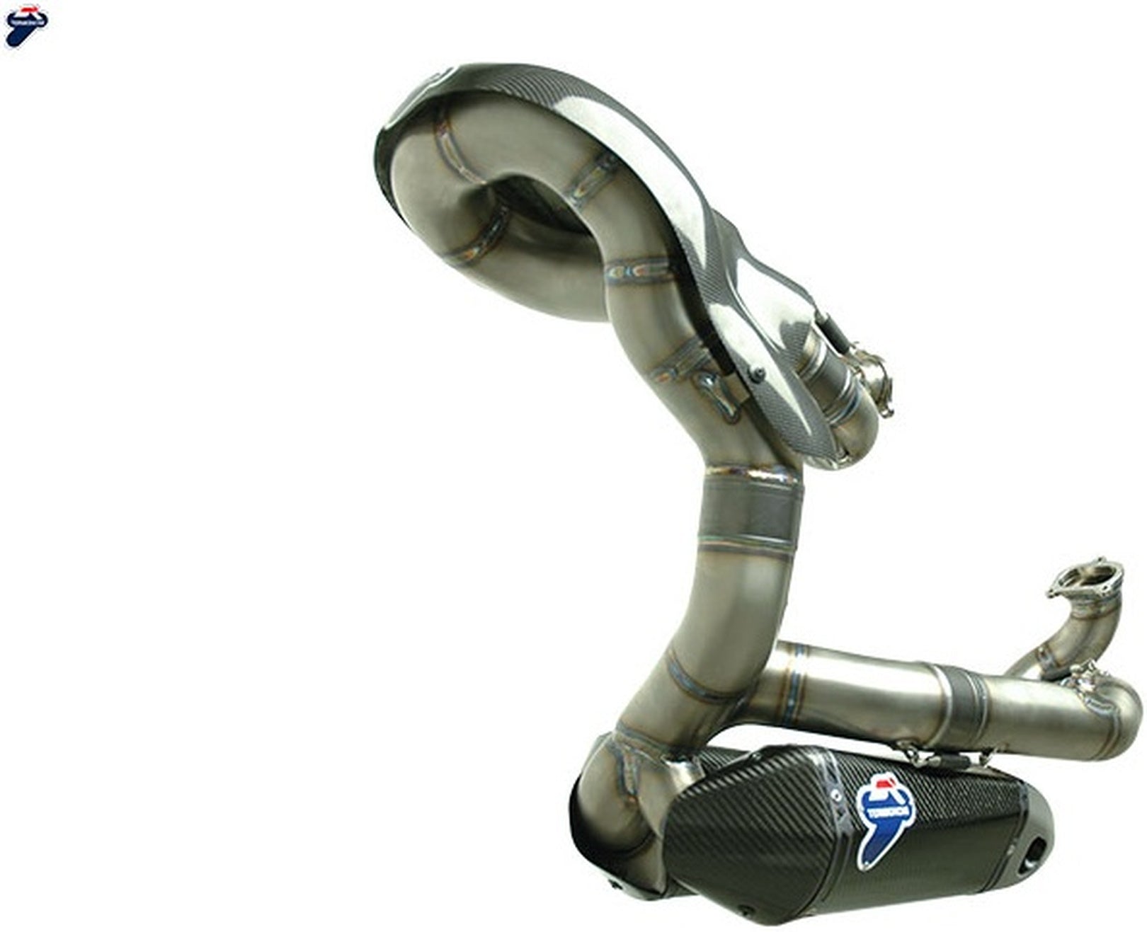Complete Exhaust System Without Catalytic Converter And Without Sound Certification Carbon T - Termignoni Compatible With Ducati Panigale 1199 (2012-2018)