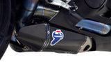 Dual Exhaust System Without Catalytic Converters And Without Sound Certification Carbon T - Termignoni Compatible With Ducati Panigale 959 (2012-2018)