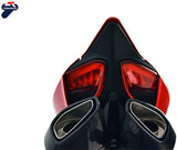 Complete Exhaust System Without Sound Certification Force Titanium Carbon Cap - Termignoni Compatible With Ducati Panigale 1299 (2012-2018)