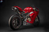 Complete Exhaust System Without Sound Certification 4 Uscite Full Titanium Carbon Cap - Termignoni Compatible With Ducati Panigale V4 R (2018-2021)