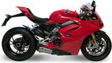 Dual Exhaust System Without Sound Certification Titanium Aluminium Cap - Termignoni Compatible With Ducati Panigale V4 (2018-2021)