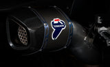 Exhaust Tip With Noise Certification Titanium Carbon Cap - Termignoni Compatible With Ducati Multistrada 1200 S (2015-2020)