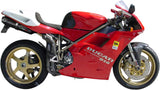 Exhaust Tip With Noise Certification Furore Aluminium Black - Gpr Compatible With Ducati 916 - Sp - Sps - Racing - Senna (1994-1999)